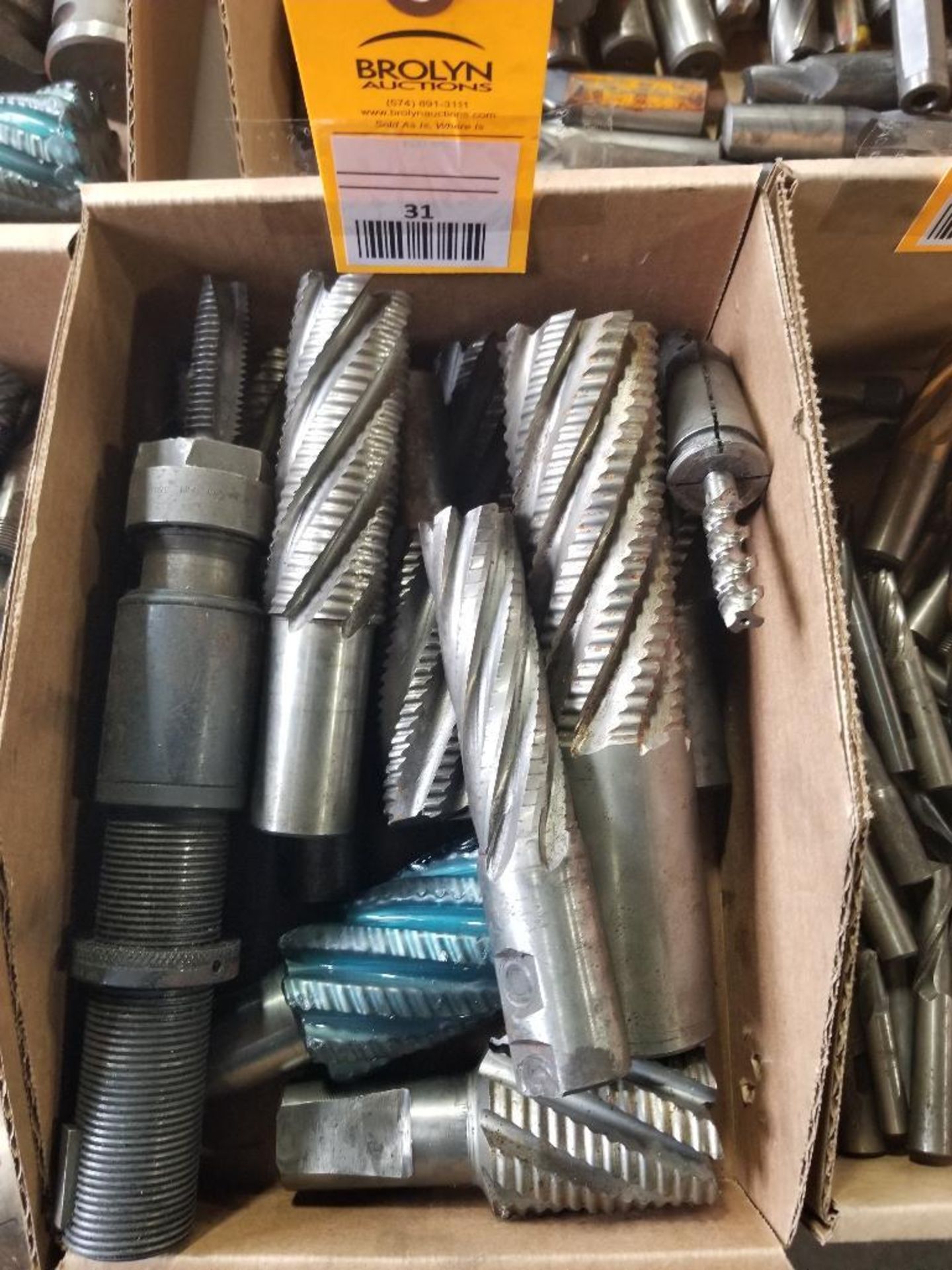 Lot of end mills.