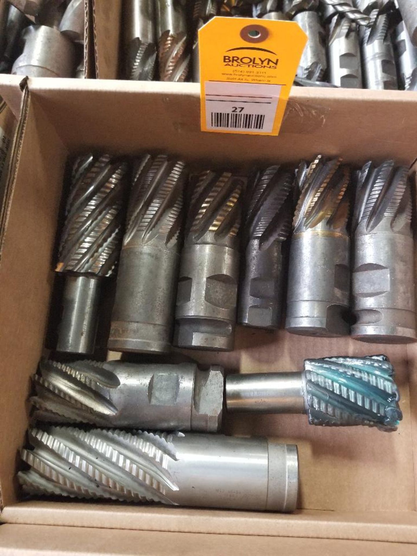 Lot of end mills.