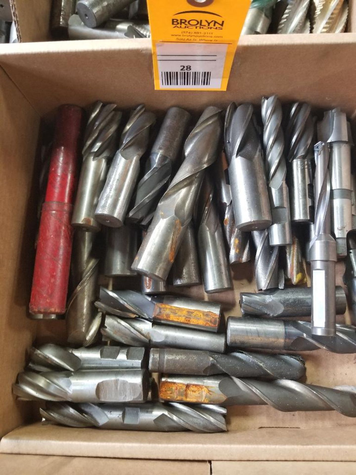 Lot of end mills.