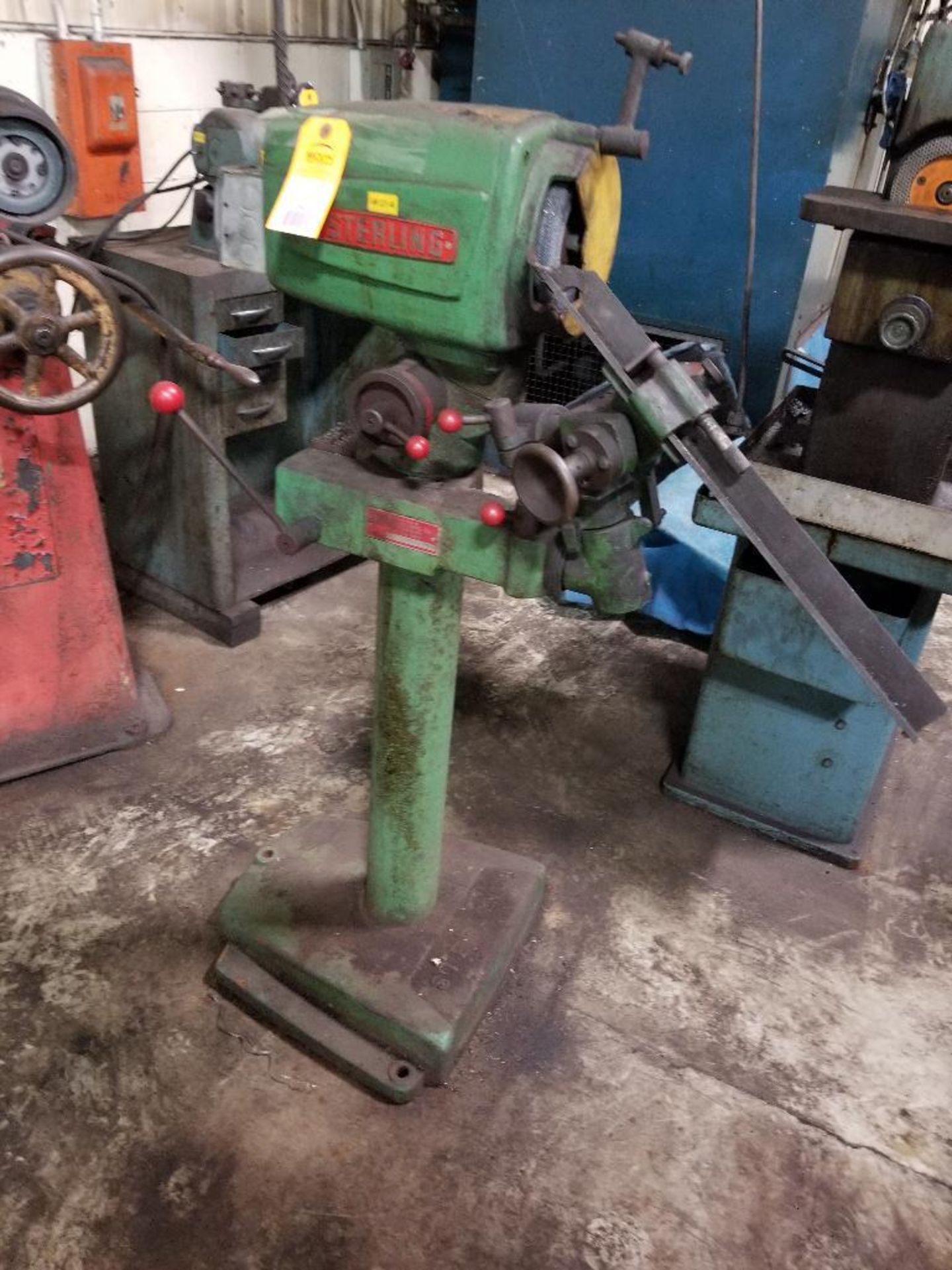 Sterling drill point grinder.