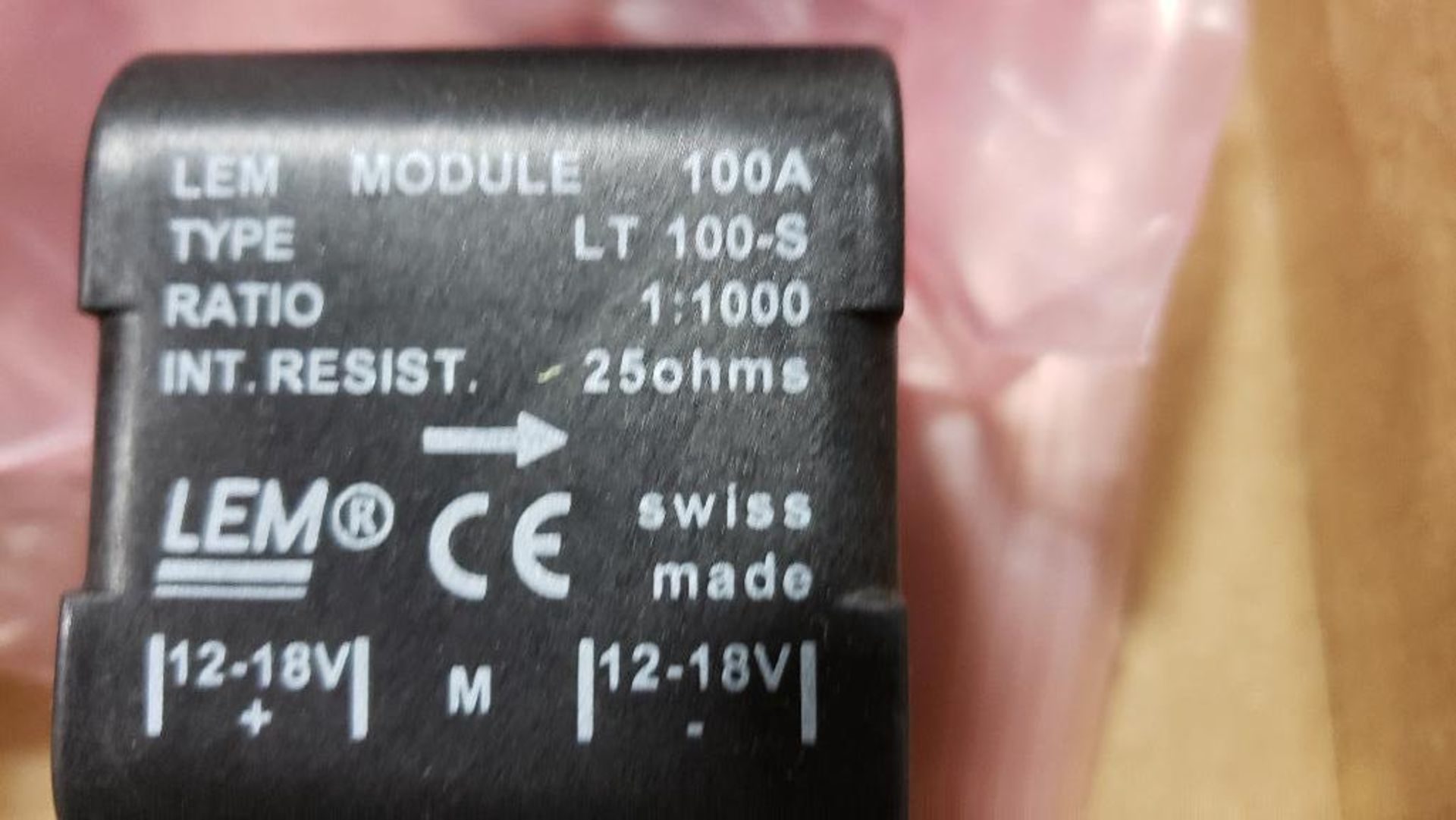 Qty 3 - Lem module. Model LT100-S. 100amp. New as pictured. - Image 2 of 3
