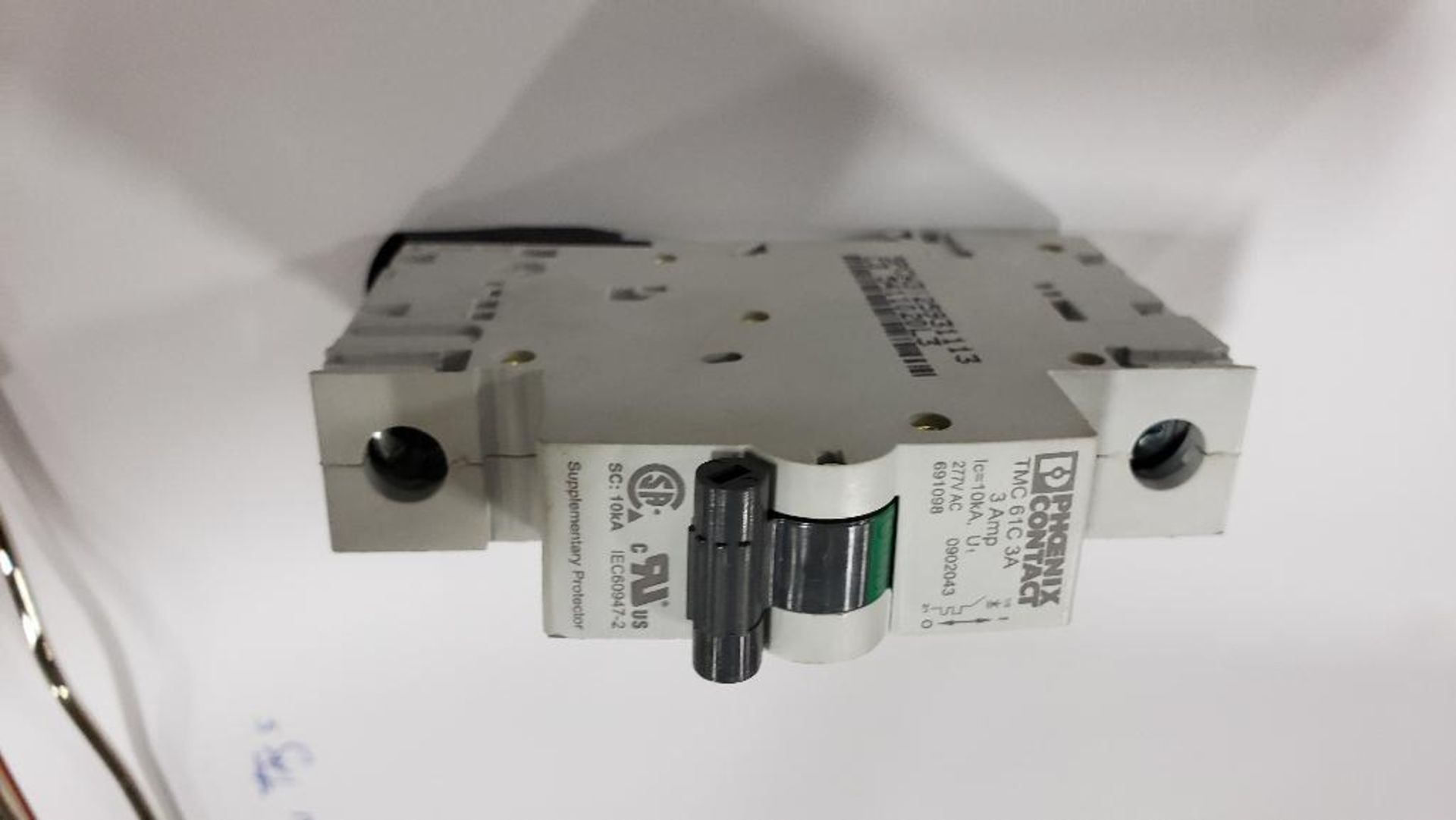 Qty 24 - Phoenix Contact circuit breaker. Model TMC-61C-3A. New in bulk boxes. - Bild 4 aus 4