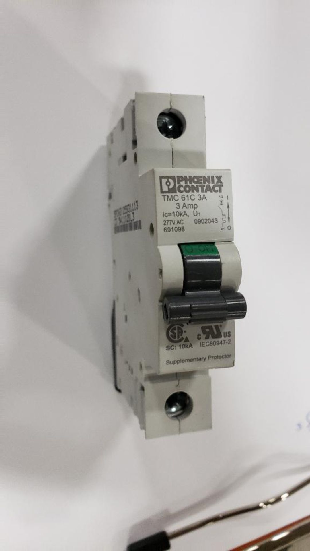 Qty 24 - Phoenix Contact circuit breaker. Model TMC-61C-3A. New in bulk boxes. - Image 2 of 3