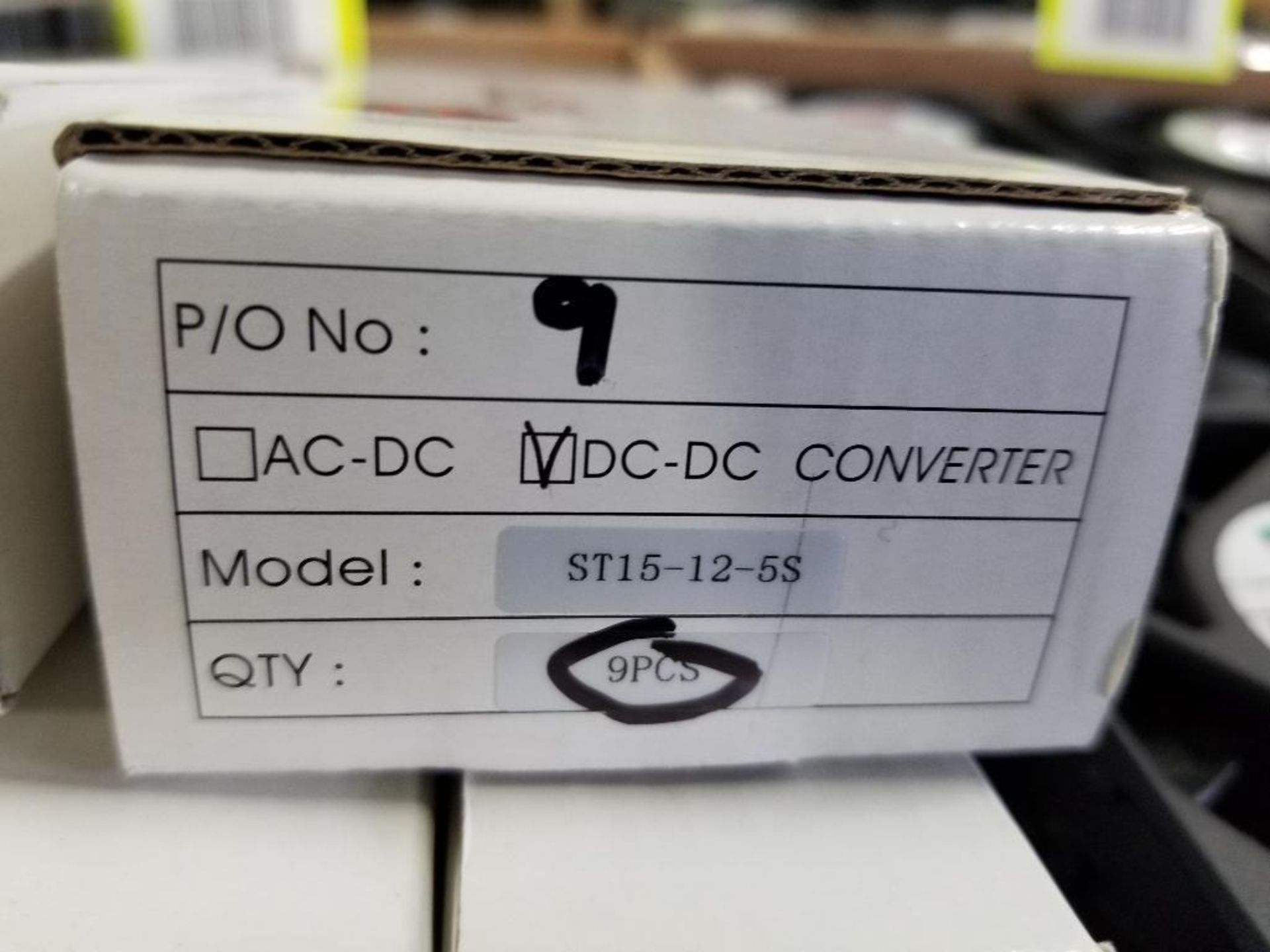 Qty 73 - Astrodyne DC-DC converter. Model ST15-12-5S. New in bulk box. - Bild 2 aus 4