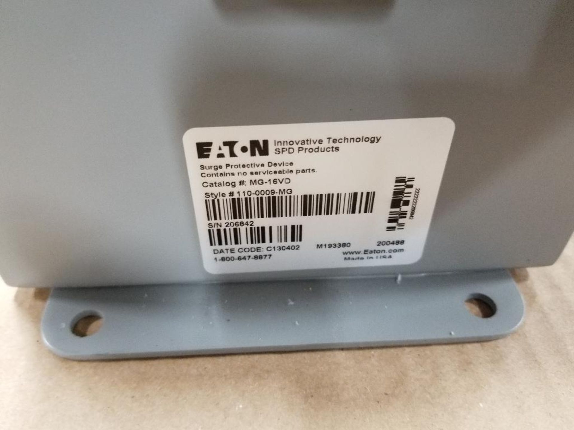 Eaton surge protection device. Model MG-16VD. New in box. - Image 5 of 5