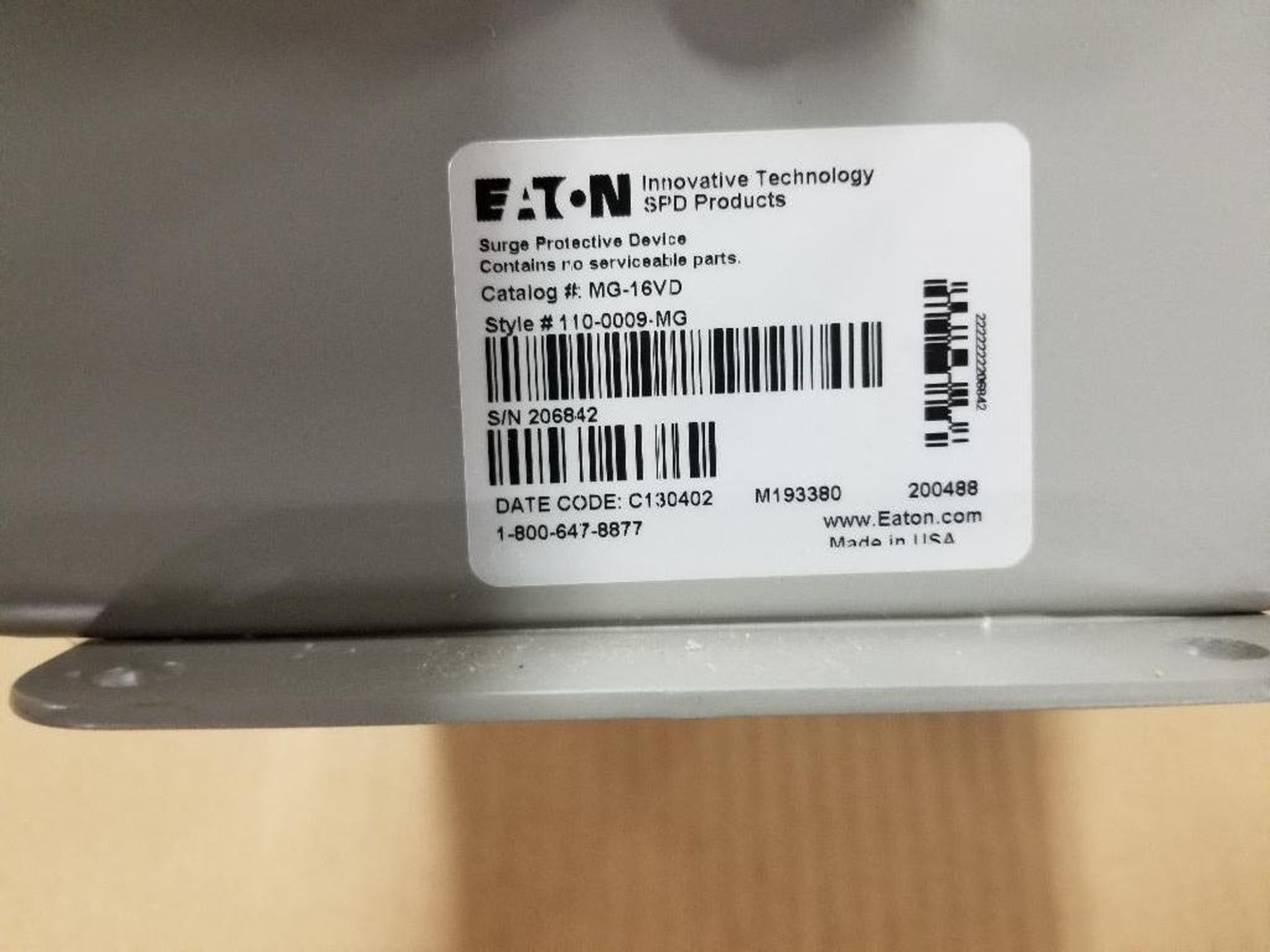 Eaton surge protection device. Model MG-16VD. New in box. - Image 4 of 6