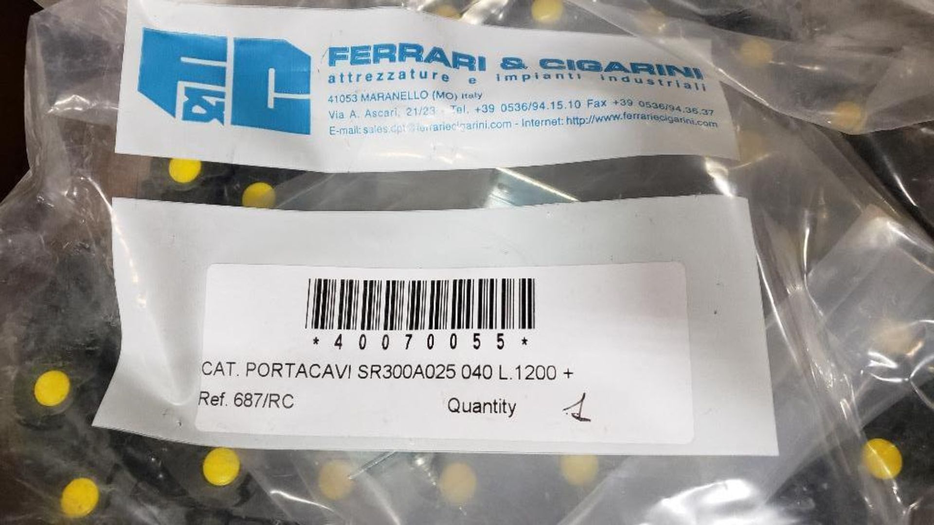 Ferrari & Cigarini wire way. New in package. - Image 3 of 3