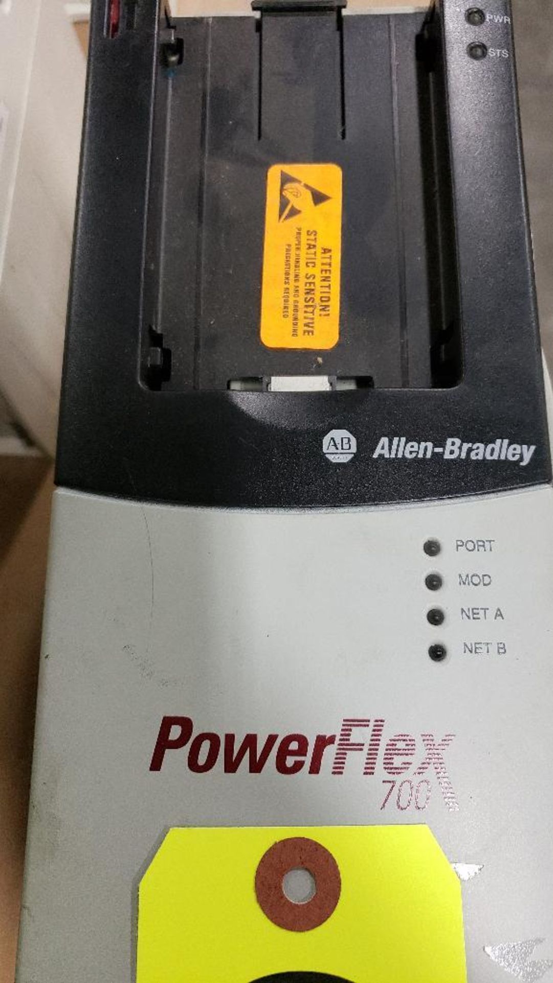 7.5hp Allen Bradley Powerflex 700 drive. Catalog number 20BD011A0AYNACC1.
