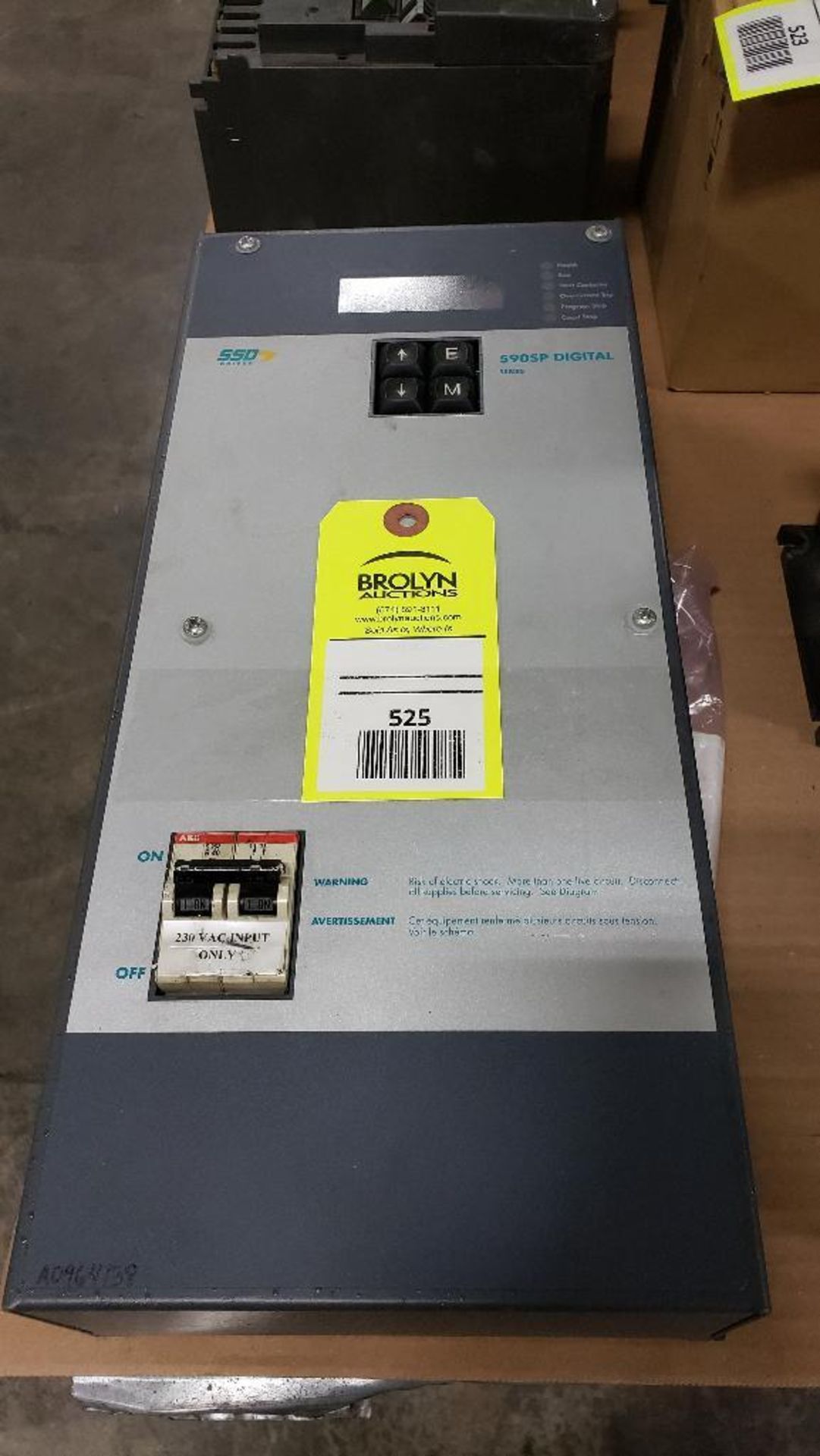 Eurotherm SSD drives. Model 590SP digital series. Part number 955SPD-4R51.