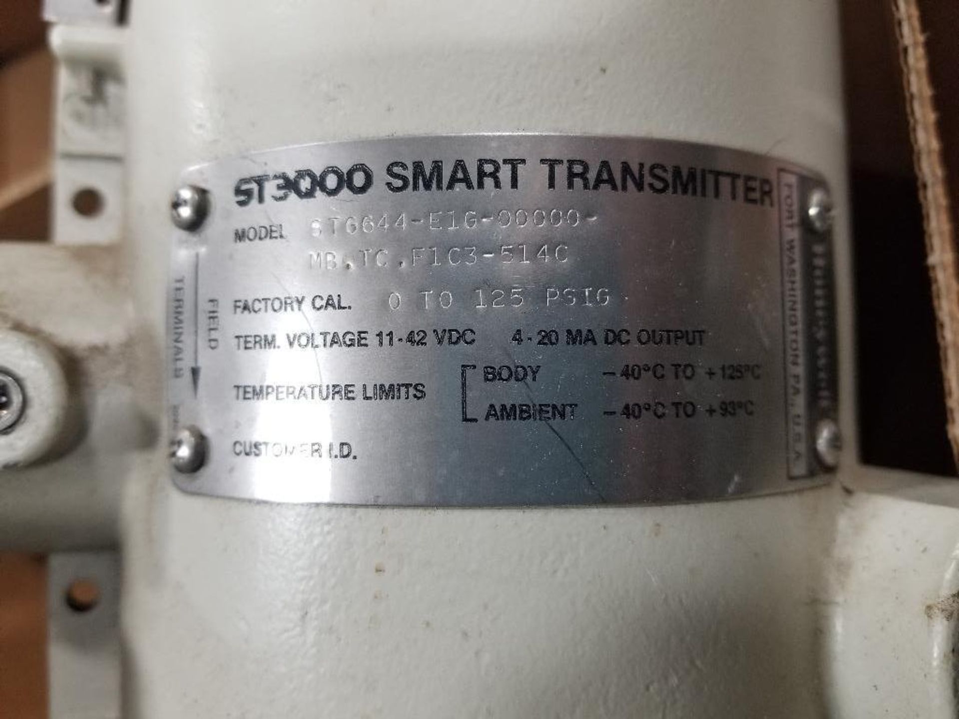 Honeywell smart transmitter. Model ST3000. - Image 6 of 6
