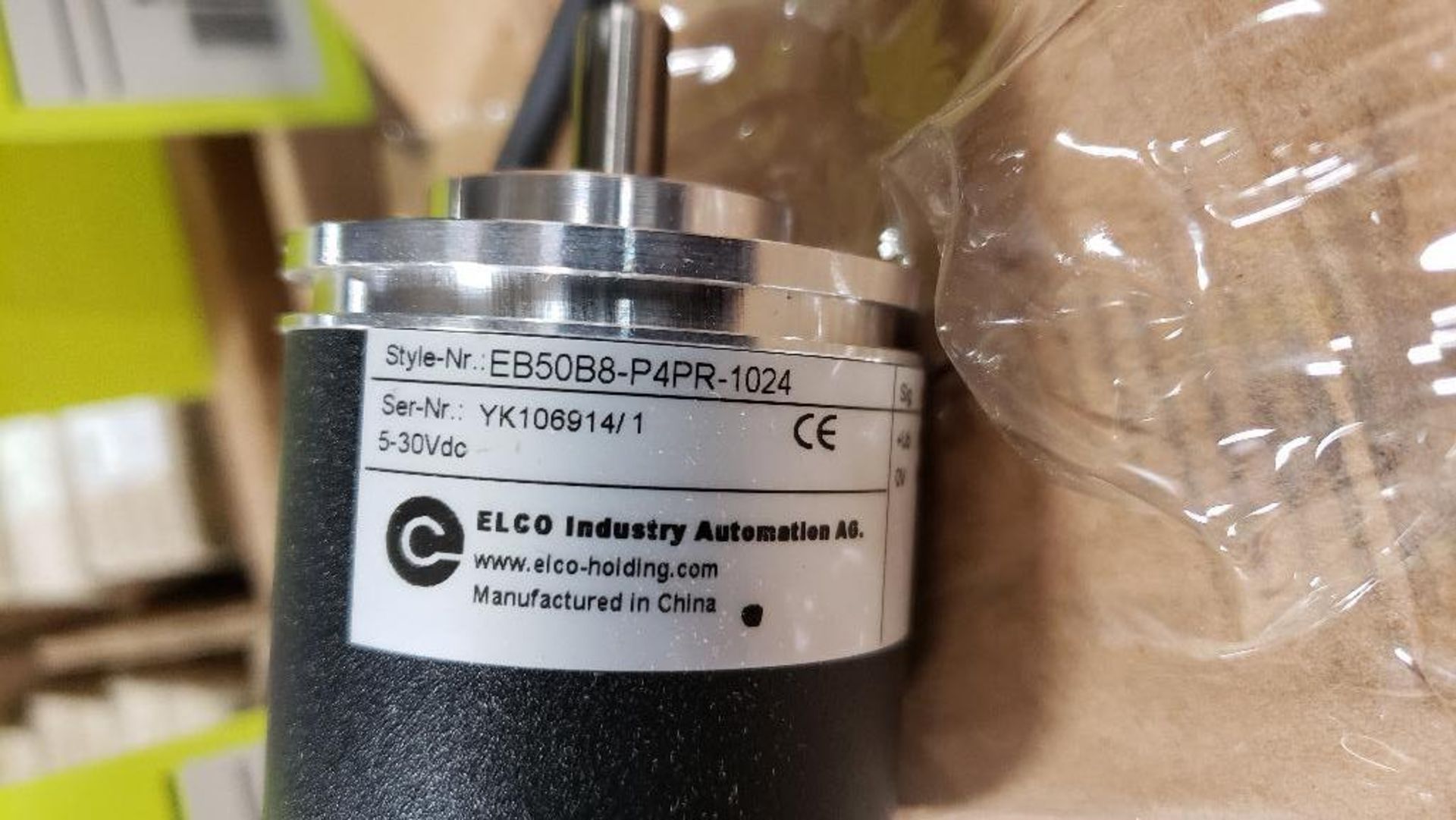 Qty 2 - Elco encoders. Model EB50B8-P4PR-1024. NEw in box. - Image 4 of 4