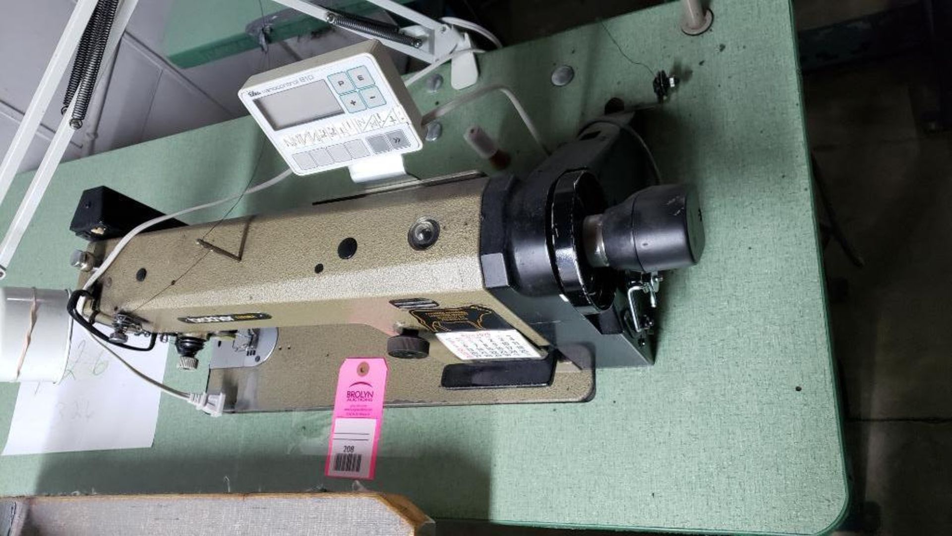 Brother industrial sewing machine. 3 ph 220-240v.