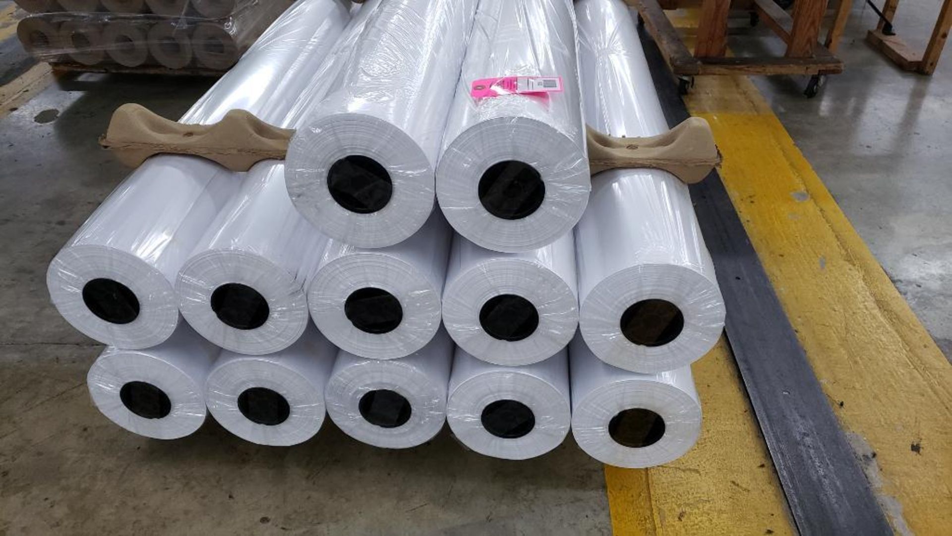 Qty 12 - Rolls of paper. - Image 2 of 3