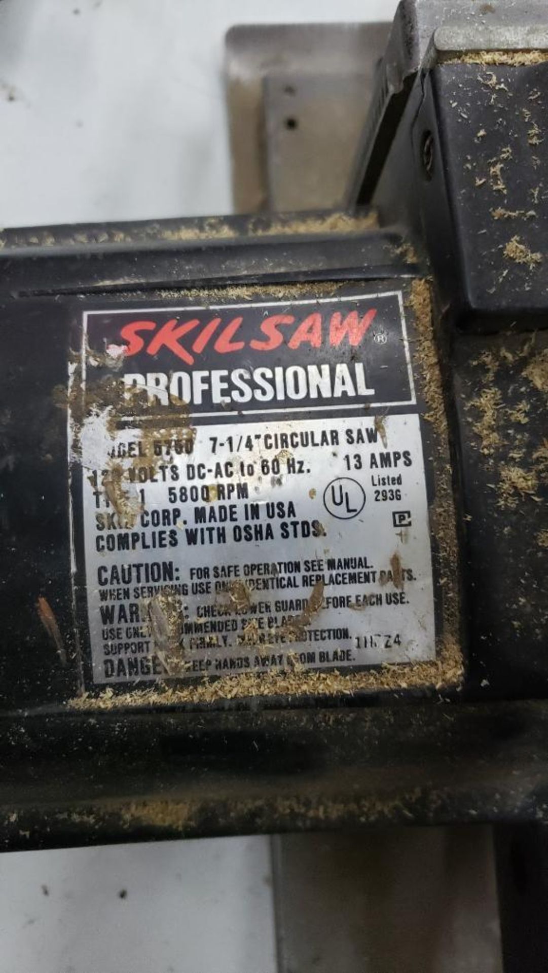 Qty 2 - Skilsaw circular saws.