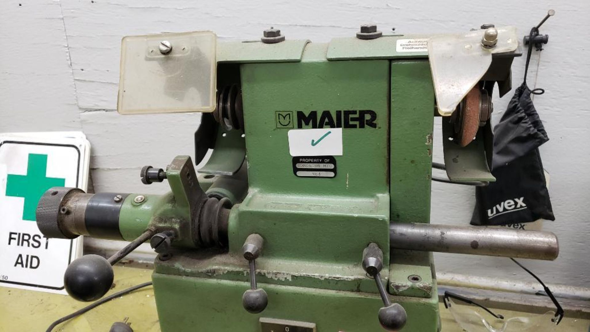 Maier scissor sharpener / grinder. 110v single phase. - Image 2 of 4