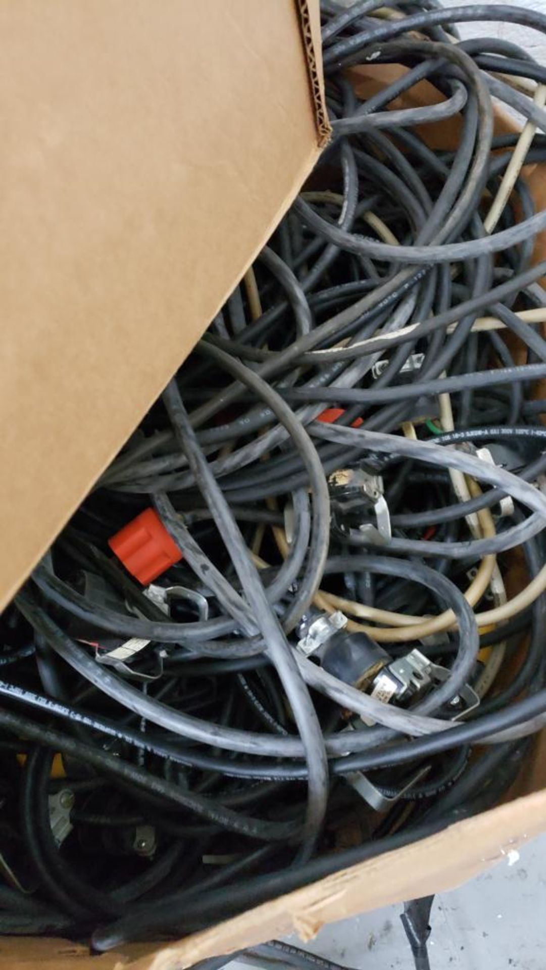Qty 3 - boxes of assorted electrical cords. - Image 3 of 5