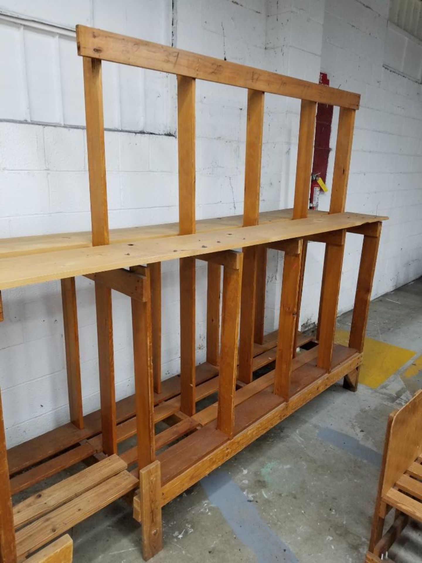 Wooden racking. - Image 3 of 3