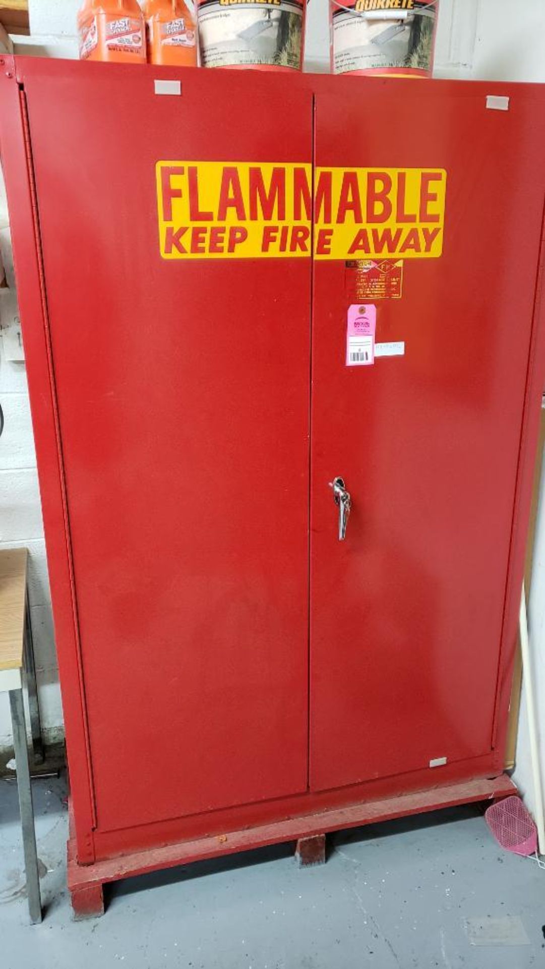 Eagle flammable storage cabinet. 65x43x19.