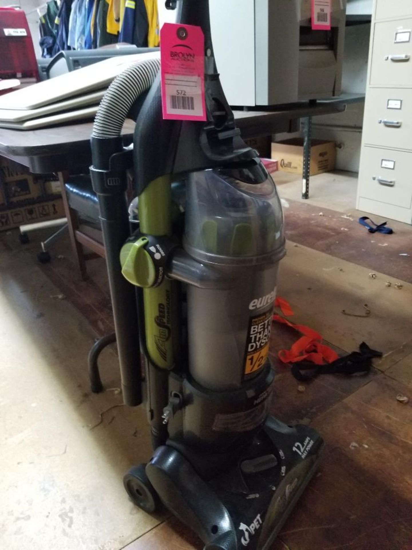 Eureka vacuum.
