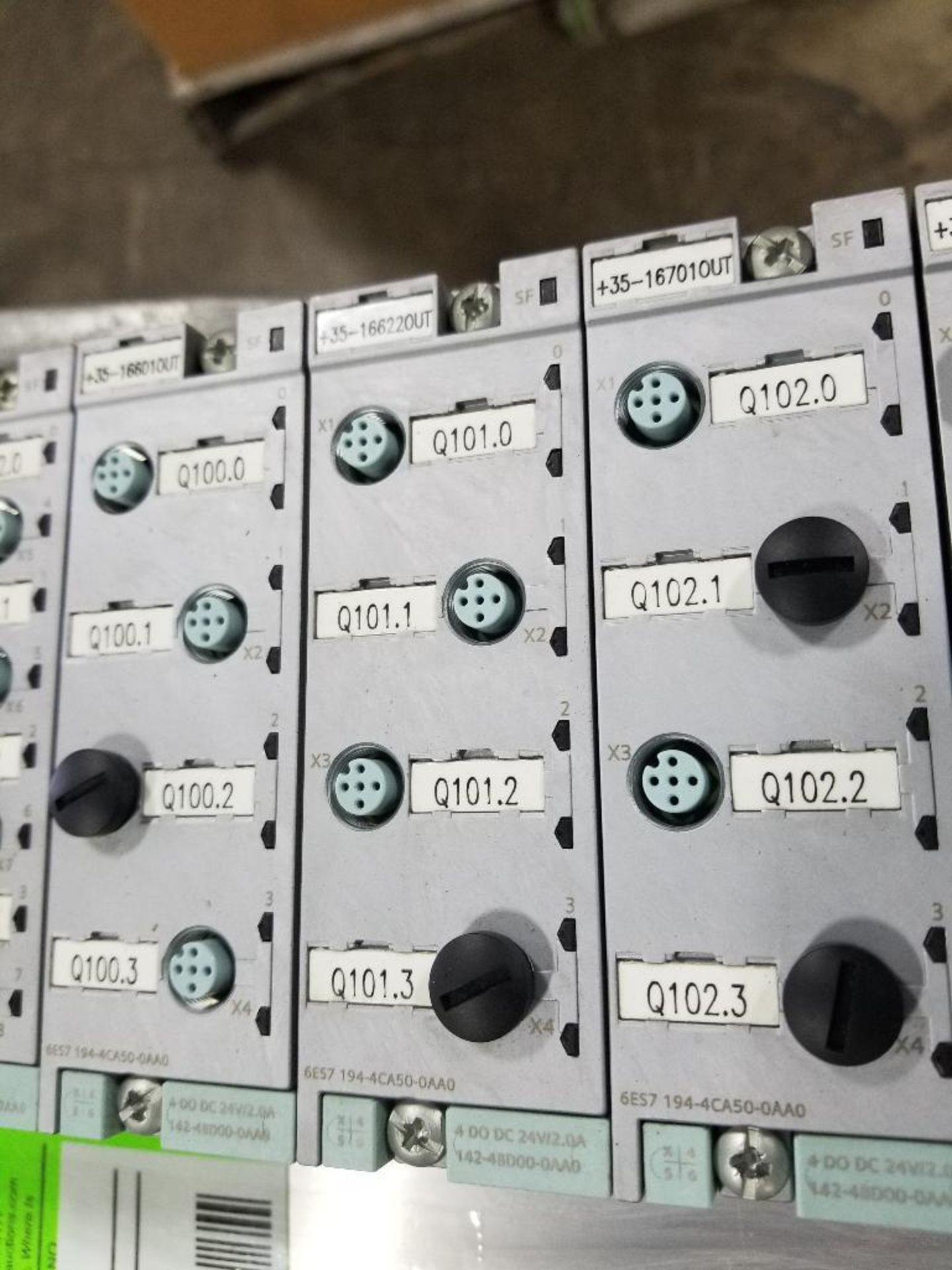 Loaded Siemens Simatic PLC rack. - Image 5 of 8