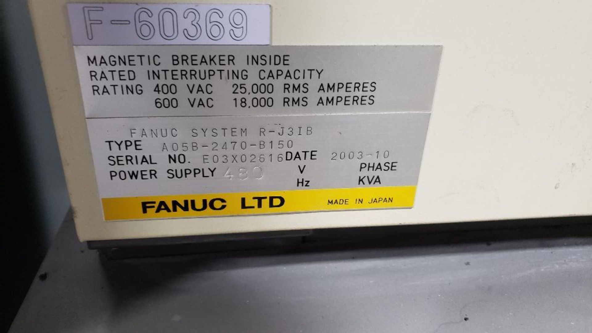 Fanuc R-2000iA/200F robot with Fanuc System R-J3iB controller. - Image 10 of 16