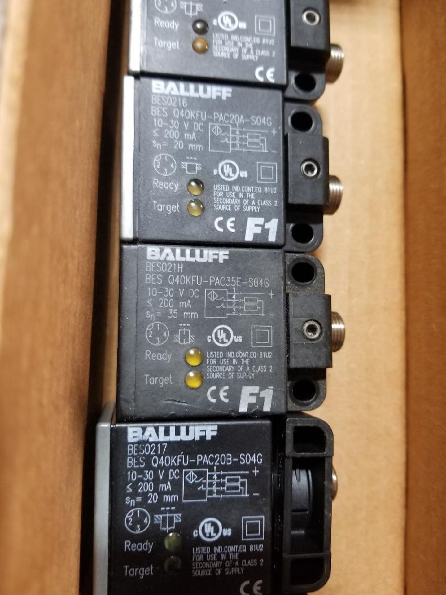 Qty 8 - Balluff sensor. Model BES-Q40KFU-PAC20A-S04G. - Image 2 of 2