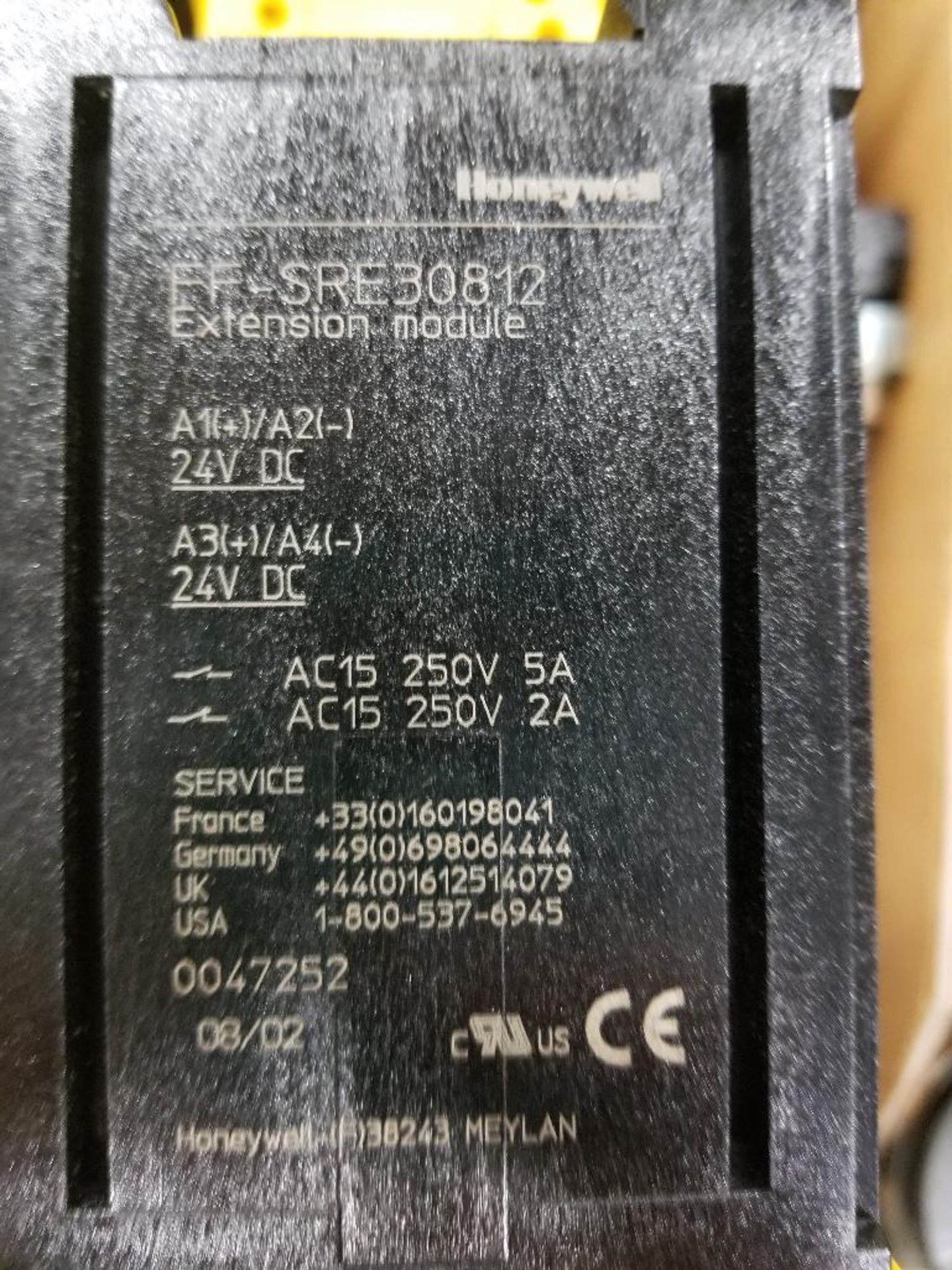 Qty 4 - Honeywell safety module. Part number FF-SRE30812. - Image 4 of 4