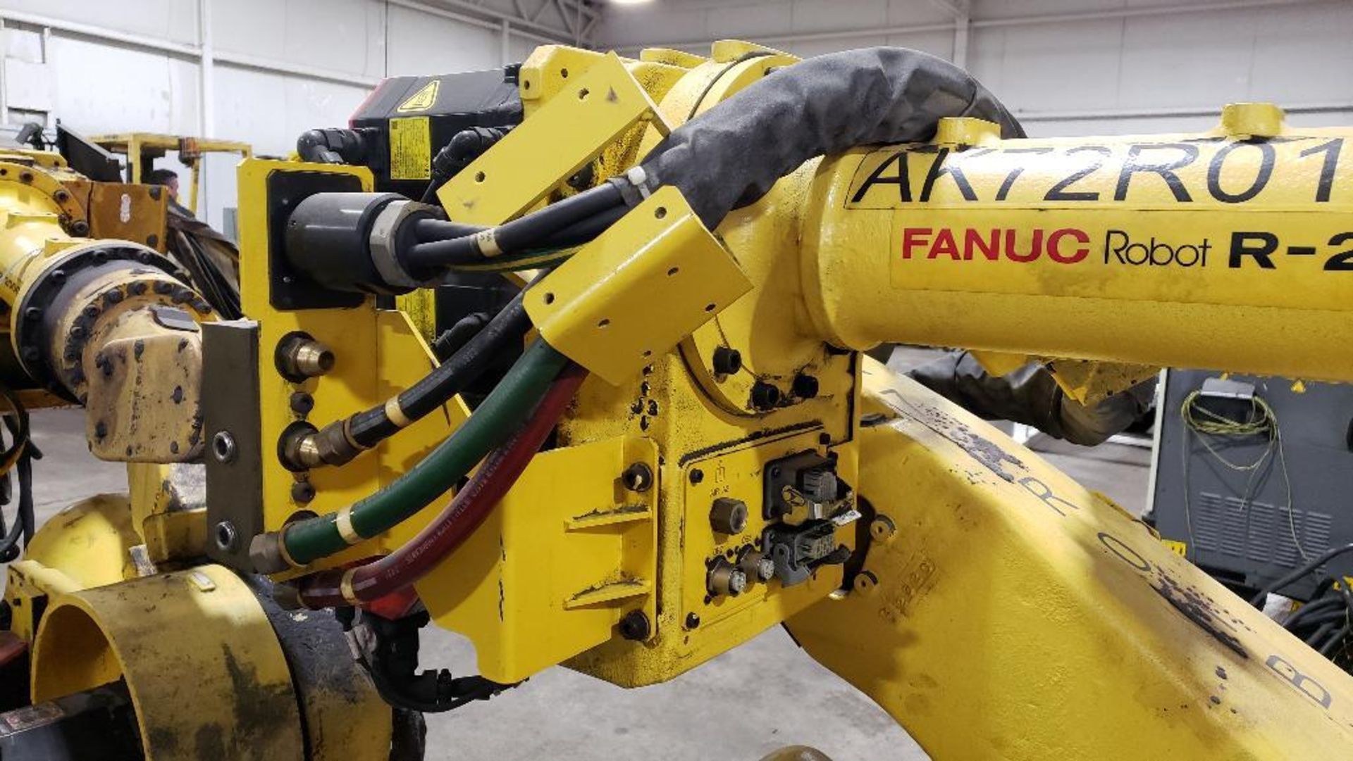 Fanuc R-2000iB/210F robot with Fanuc System R-J3iB controller. - Image 6 of 18