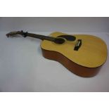 Chantry Acoustic Guitar, Model no 3077, 112cm high