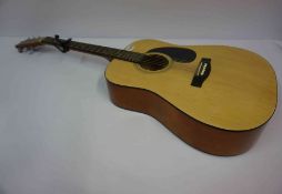 Chantry Acoustic Guitar, Model no 3077, 112cm high