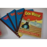 Nine Oor Wullie and the Broons Annuals, circa 1960s-70s, to include Oor Wullie editions from 1968