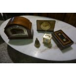 Box of Various Clocks etc