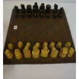 Resin Chess Set, with board