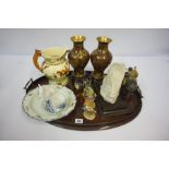 Mixed Lot of China and Collectables, to include a musical jug of John Peel by Crown Devon for