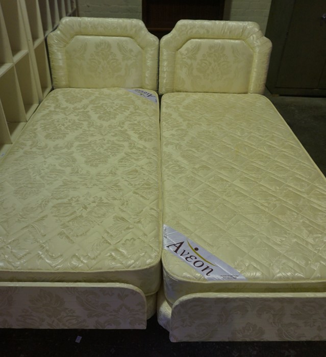 Two Single Electric Beds, with mattress,s (2)
