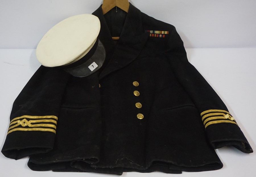 Navy Officers Jacket, with hat, (2)