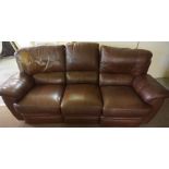 Reclining Sofa, 224cm wide