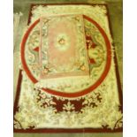 Three Chinese Style Rugs, Largest 181cm x 123cm, (3)