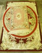 Three Chinese Style Rugs, Largest 181cm x 123cm, (3)