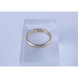 22ct Gold Wedding Band, 5.9 gramsCondition reportSize N