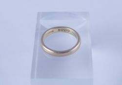 22ct Gold Wedding Band, 5.9 gramsCondition reportSize N