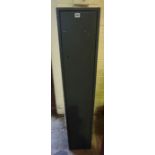 Metal Gun Cabinet, 151cm high, 28cm wide, 23cm deep,