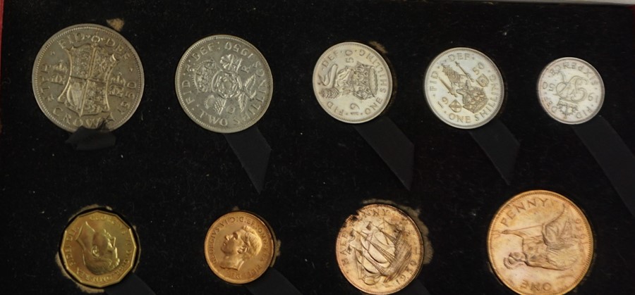 Small Lot of Proof Coin Sets, to include examples by Royal Mint, and a set struck by Pobjoy Mint, - Image 2 of 10