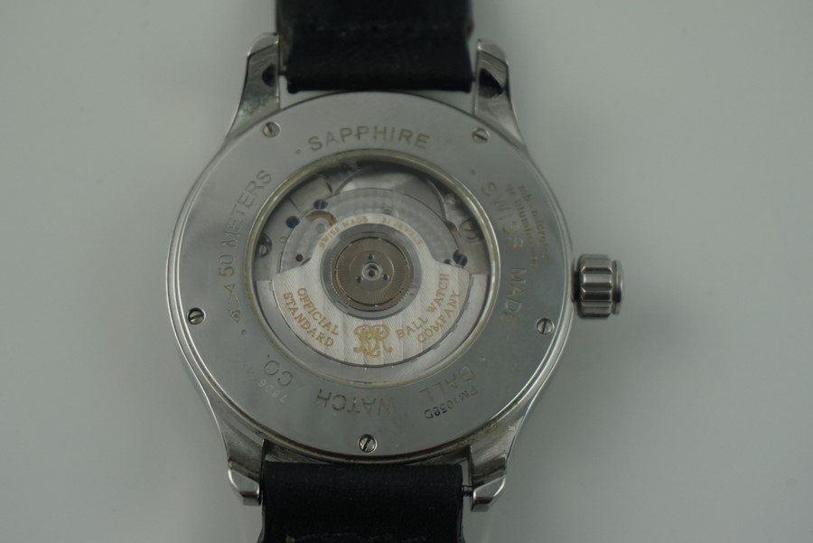 Ball Trainmaster Cleveland Express Power Reserve Gents Wristwatch, Swiss made, Having moon phase, - Image 6 of 13