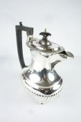 Silver Water Pot, Hallmarks for London, 24cm high, overall weight 23.665 oz