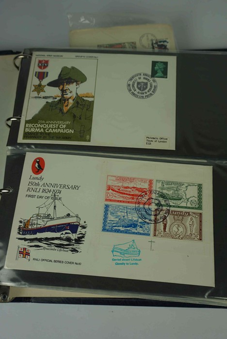 Two Albums of Stamps and First Day Covers, to include Queen Elizabeth II penny red stamps - Image 3 of 5