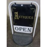 Shop Sign for Antiques, 96cm high