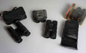 Large Quantity of Binoculars, Mainly 10 x 25, all with outer bags, (26)
