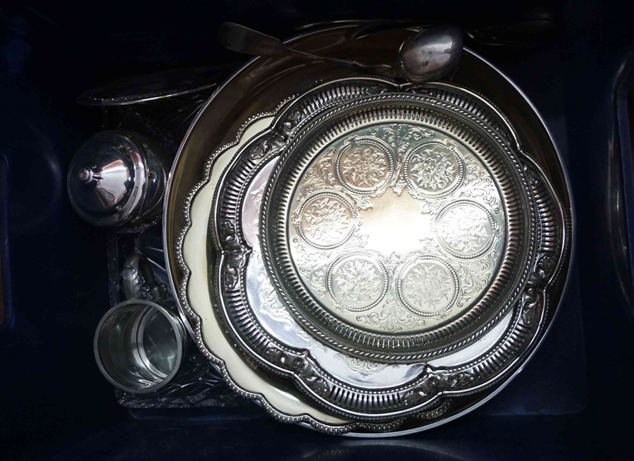 Box of Silver Plated Wares - Image 2 of 6