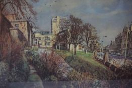 James McIntosh Patrick (Scottish 1907-1998) "Dundee University" Signed Limited Edition Print, signed